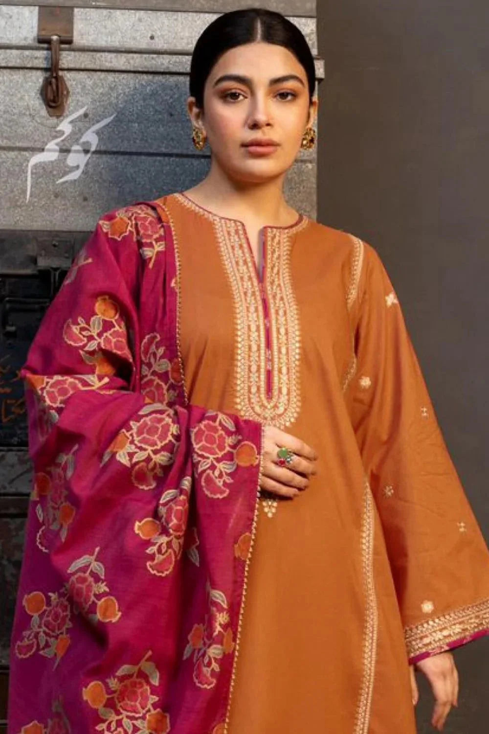 URGE DHANAK 3PC EMBROIDERY