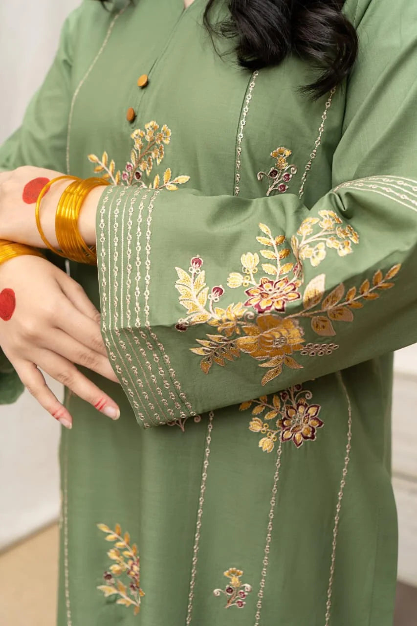 URGE DHANAK 3PC EMBROIDERY