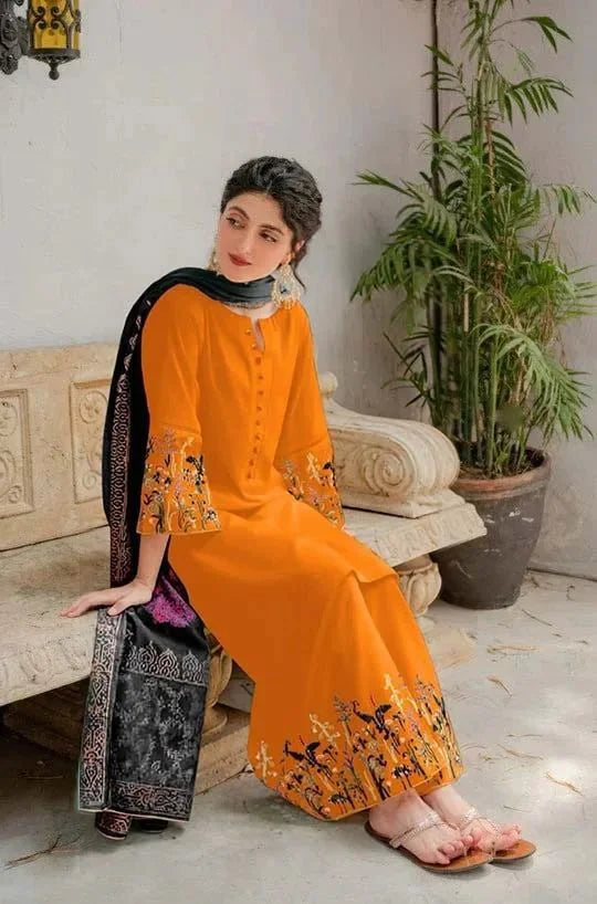 ASLING DHANAK 3PC EMBROIDERY
