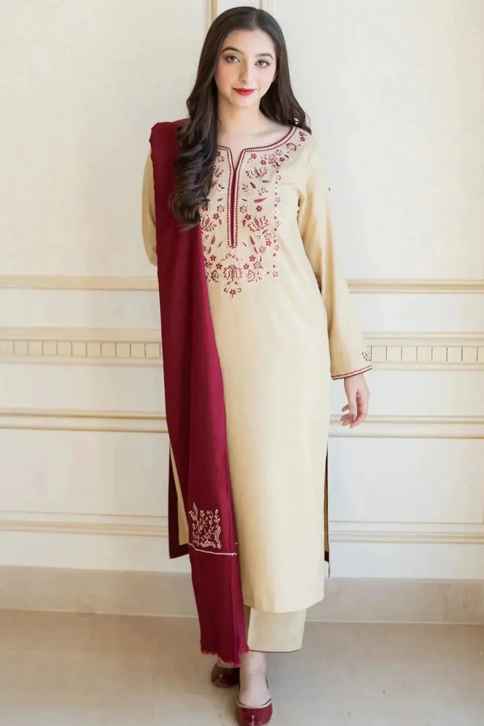 ASLING DHANAK 3PC EMBROIDERY