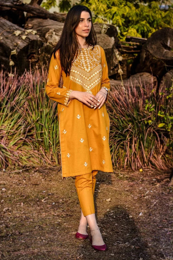 URGE DHANAK 2PC | UNSTITCHED EMBROIDERY | D#3288