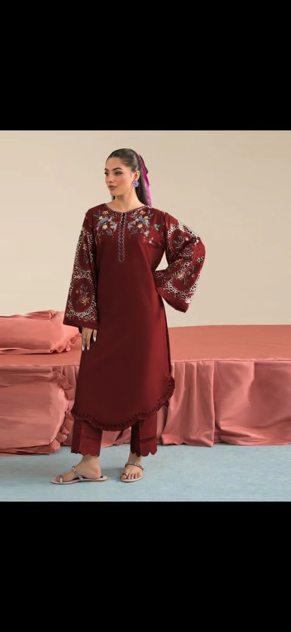 VANYA DHANAK 2PC | UNSTITCHED EMBROIDERY | D#332