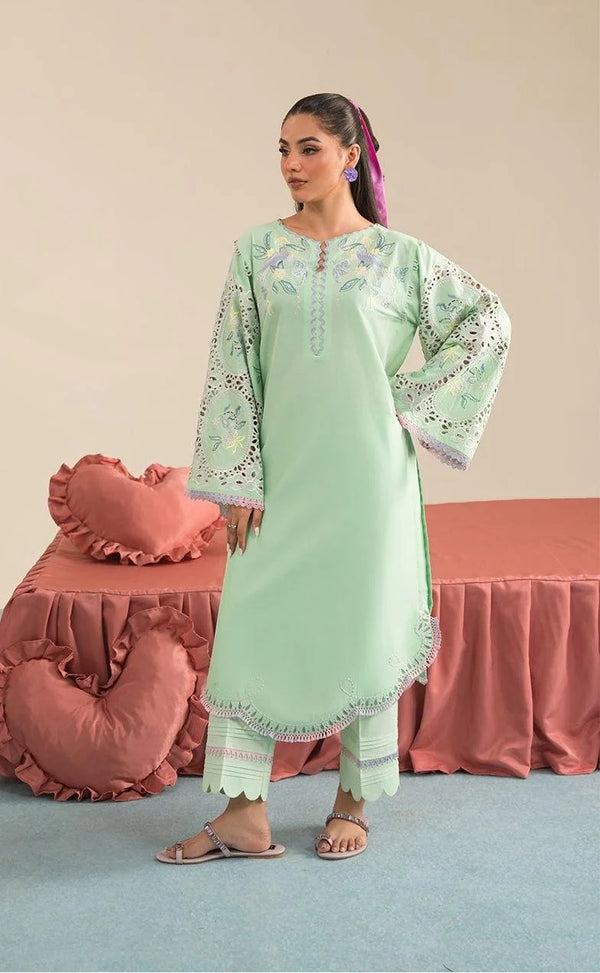VANYA DHANAK 2PC | UNSTITCHED EMBROIDERY | D#2133