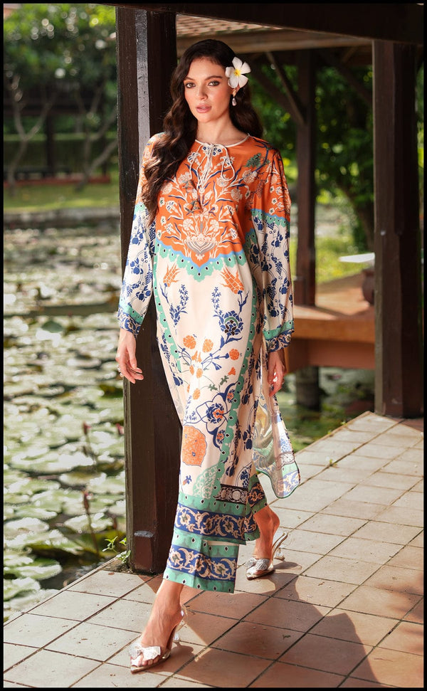SILKY LAWN 2PC | STITCHED | DF#41