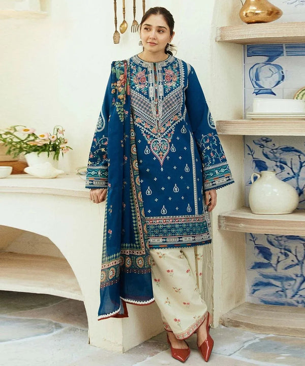 COCO DHANAK 3PC | UNSTITCHED EMBROIDERY |D#477
