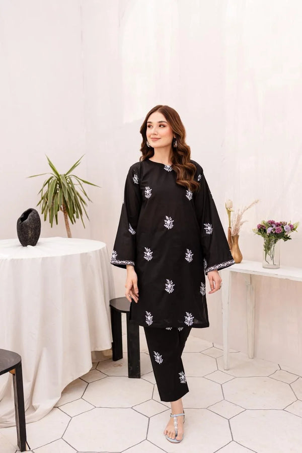 URGE DHANAK 3PC | UNSTITCH EMBROIDERY | D#219